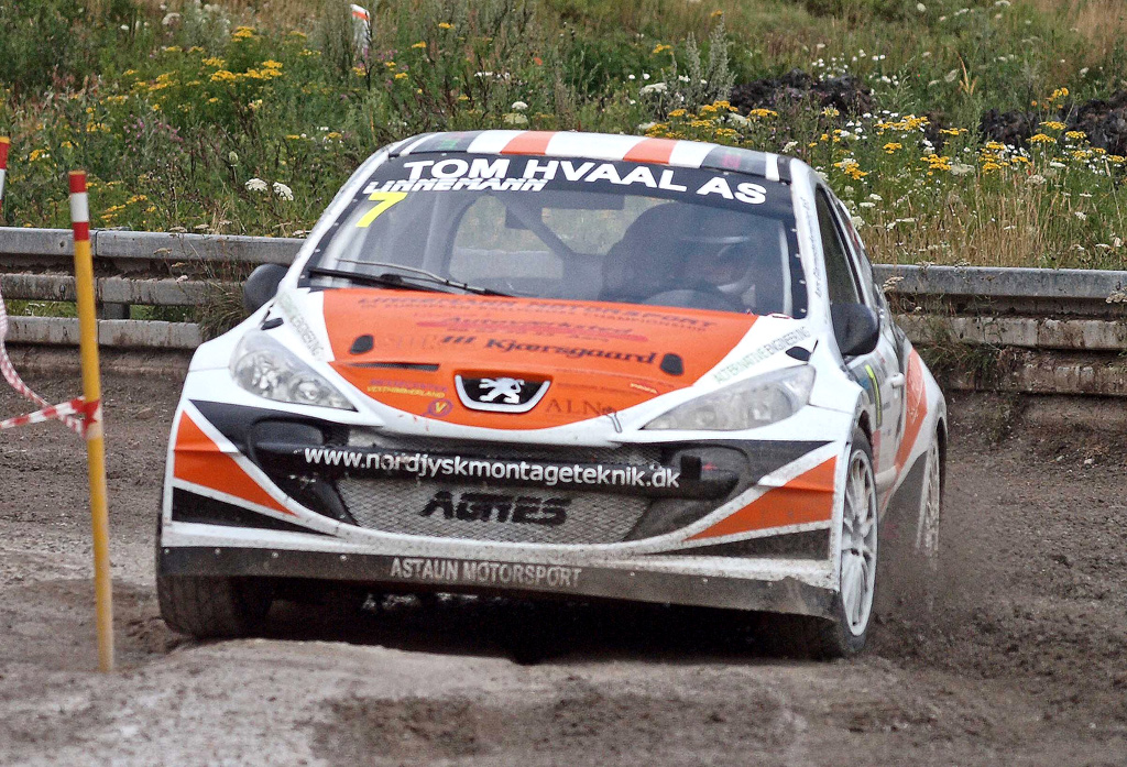 Ulrik Linnemann var hurtigste kører i A-finalerne på Ørnedalsbanen.
(Foto: Åge Keseler Kirketerp)